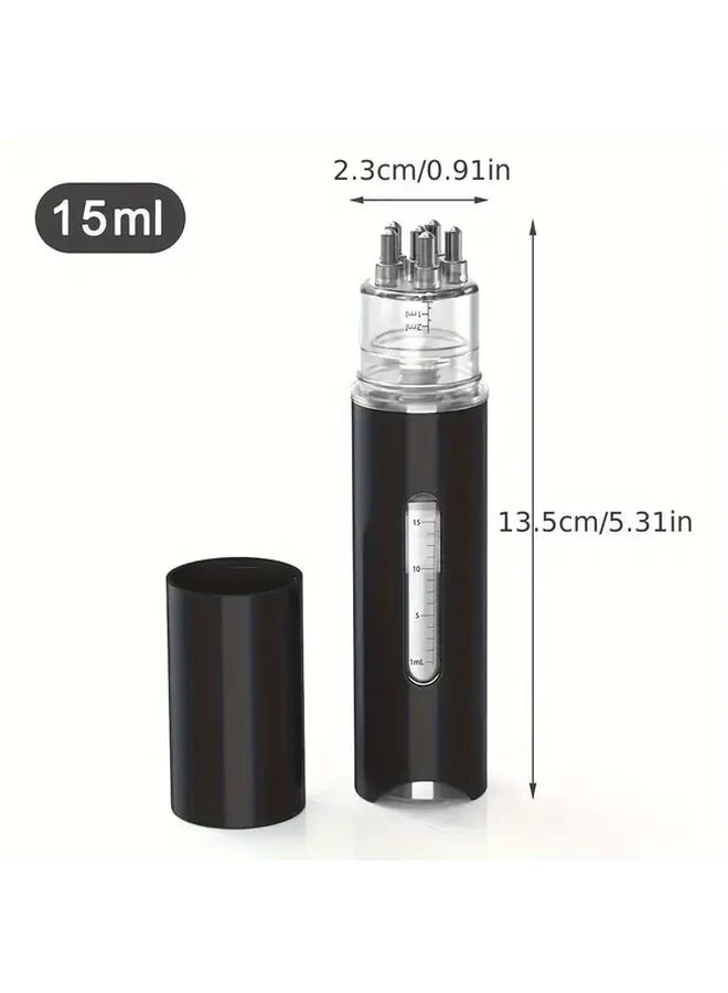 Black Portable Liquid Comb For Scalp Care And Hair Treatments Multifunctional Personal Care Device - Image 4