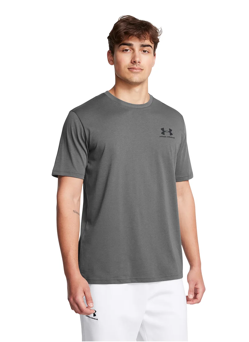 UNDER ARMOUR Men's UA Left Chest Logo Short Sleeve T-shirt