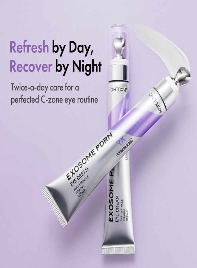 MAXCLINIC Exosome PDRN Eye Cream - Advanced C-Zone Hydrating Under Eye Cream for Dark Circles, Eyebags & Puffiness with Centella Asiatica, Salmon & 9 Peptides - Korean Skin Care 0.68 fl oz - Image 5