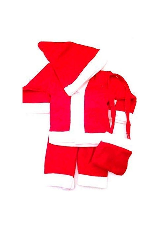 إيثيو فستان سانتا كلوز من إيثيو لعيد الميلاد للأطفال | فستان سانتا كلوز | فستان سانتا كلوز لعيد الميلاد للأطفال | فستان سانتا كلوز لحديثي الولادة من البنات والأولاد، فستان أحمر (من سنة ونصف إلى ثلاث سنوات) - Image 5