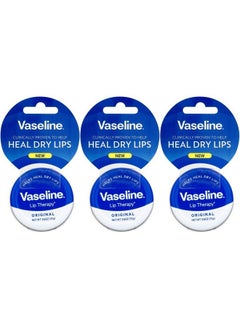 Therapy Lip Balm Tin Original 06 Ounce (Pack Of 3)