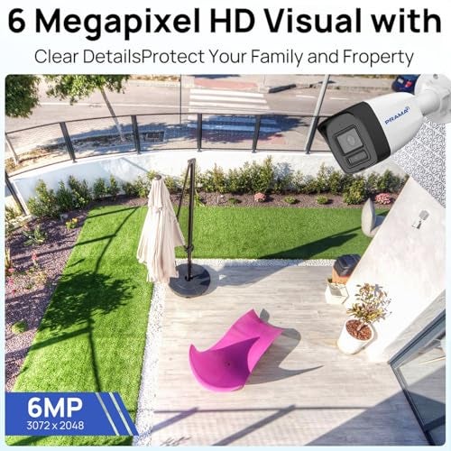 PRAMA PT-NC160D3-WNM(D2) 6MP Smart Dual Light Fixed Bullet Network Camera with Built-in Mic & IP67 | Included PVC Stickers - Image 4