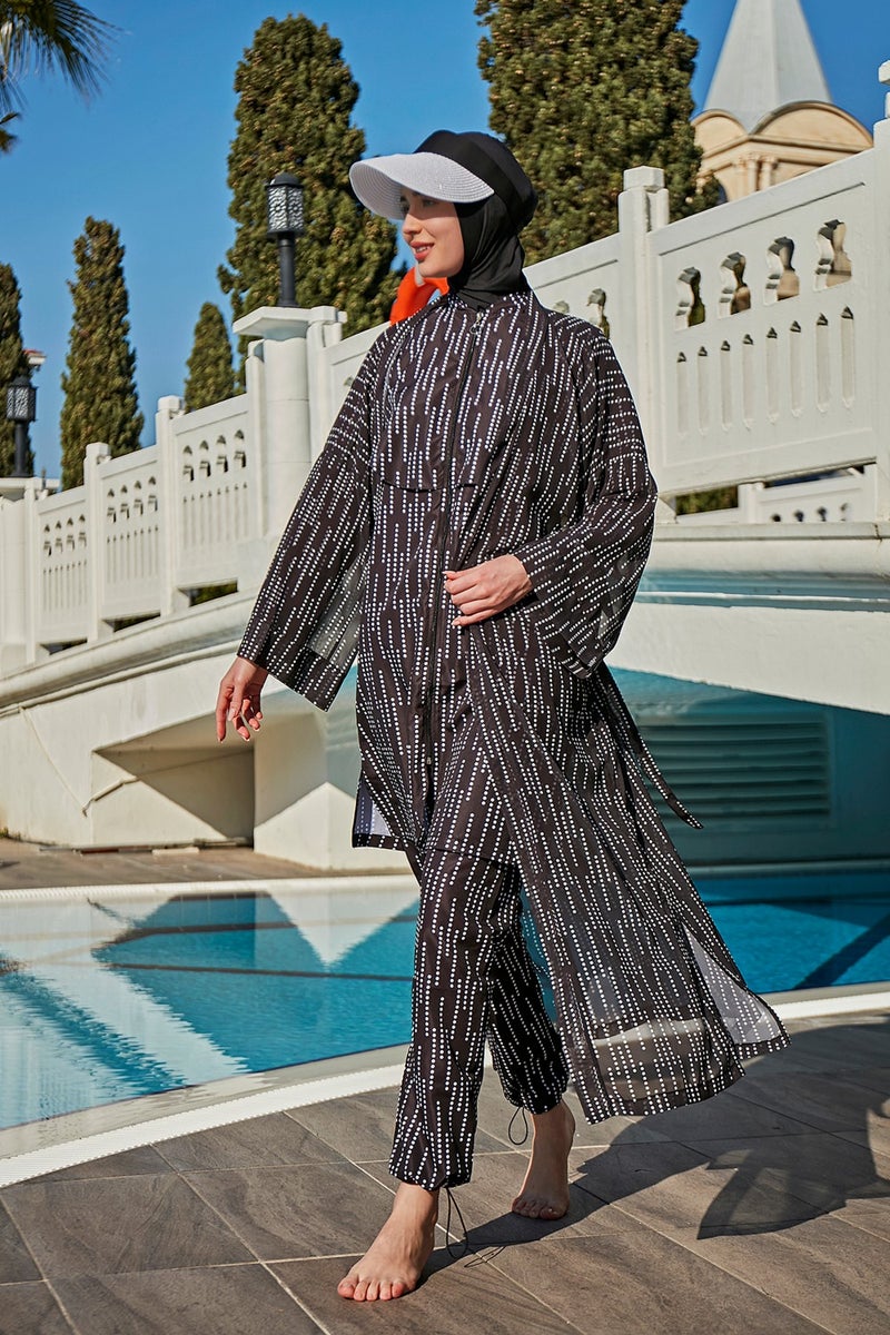 Remsa Mayo Remsa Swimsuit Remsa Modest Swimsuit Over Single Kaftan Kimono Pareo RP006 Yasmin - Image 3