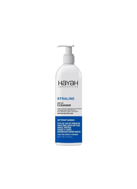 Straline Rich Cleanser For Face & Body - 200 Ml