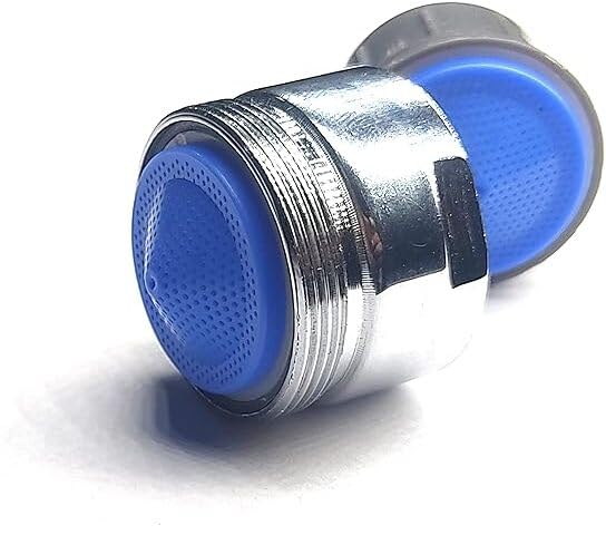Ausam 28mm Tap Aerator Stainless Steel | High Pressure Water Saving Nozzle Filter | Faucet Adapter for Kitchen Sink & Bathroom Tap | Anti Splash Durable Male Thread | Pack of 5 - Image 3