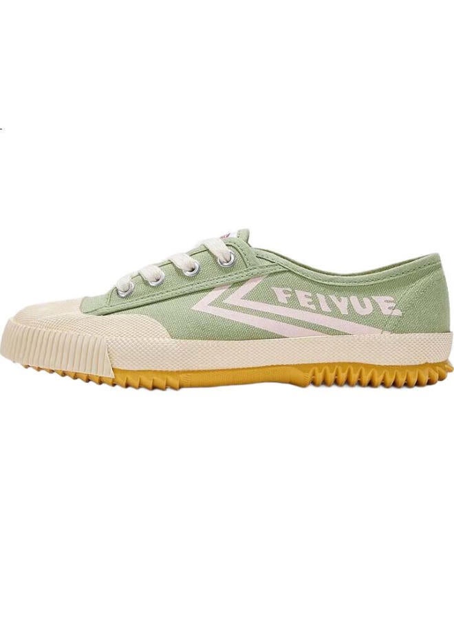 LEAP Official Men'S Canvas Shoes Summer New Breathable All-Match Casual Shoes Men Green Rice 35 - Image 3