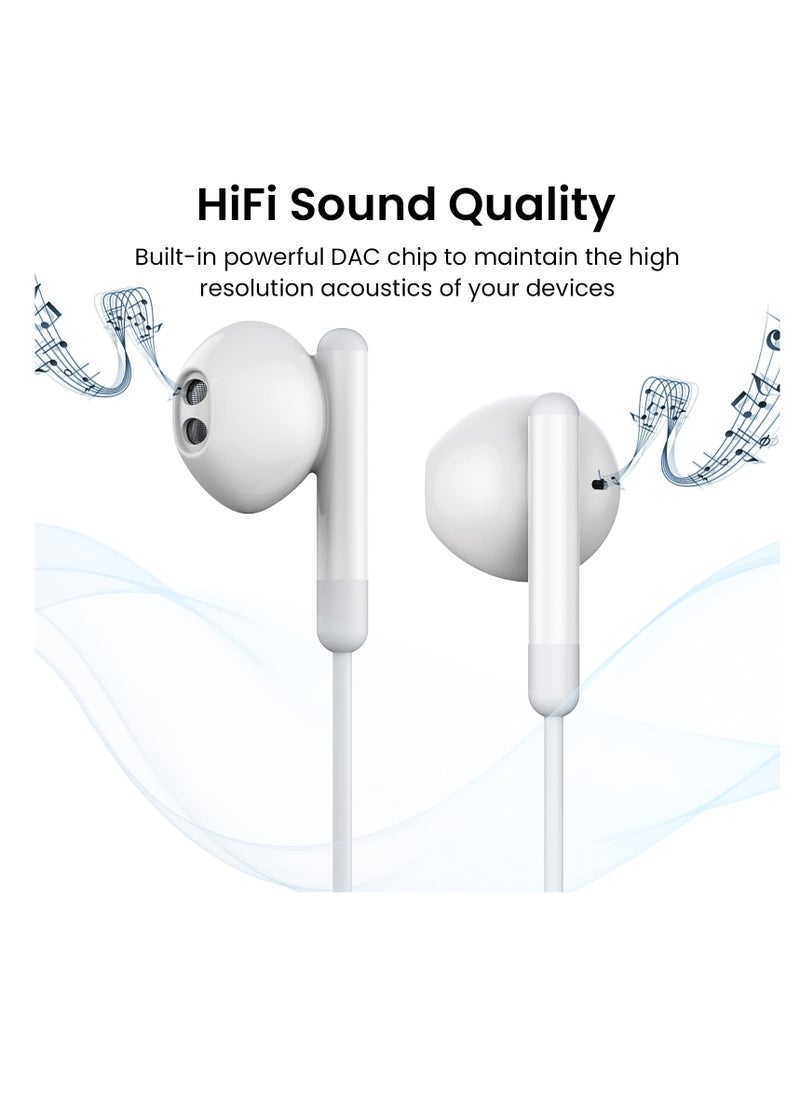 KASTWAVE - USB-C Headphones with Microphone - Wired In-Ear Earbuds Compatible with iPhone 15 Pro Max, iPad Pro, Samsung Galaxy S23 S22 S21, and Pixel 8 - Image 1