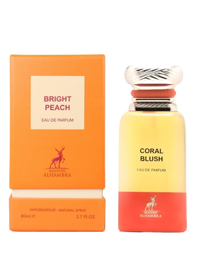 MAISON ALHAMBRA Coral Blush EDP Unisex 80ml - Image 1