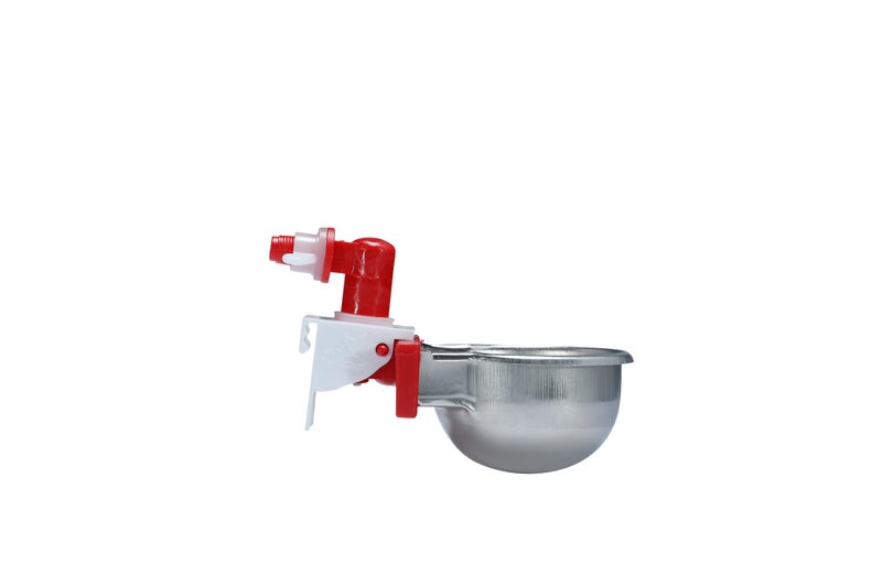 RentACoop Rac Paws by RentACoop DIY Auto-Fill Metal Cup Waterer Kit - Great for Small Animals, Pets, Bunnies, Ferret, Chickens, Hamsters, Guinea Pigs, Rabbits, Chinchillas, Mice, Rats - 2 Pack - Image 2