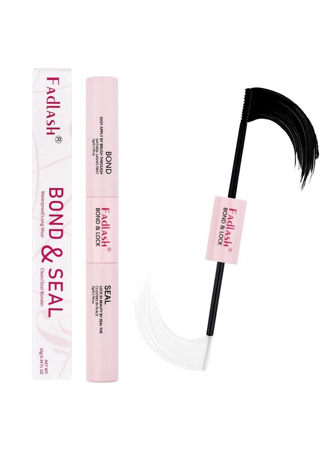 FADLASH Lash Bond and Seal Cluster Lashes Glue DIY Lash Extension Kit Lash Clusters Glue Individual Lashes Strong Hold 4872 Hours Latex Free DIY Eyelash Extension Kit Suitable for Sensitive Eyes - Image 1