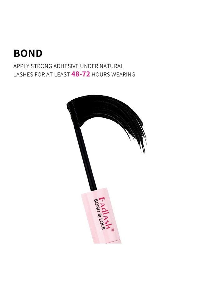 FADLASH Lash Bond and Seal Cluster Lashes Glue DIY Lash Extension Kit Lash Clusters Glue Individual Lashes Strong Hold 4872 Hours Latex Free DIY Eyelash Extension Kit Suitable for Sensitive Eyes - Image 3