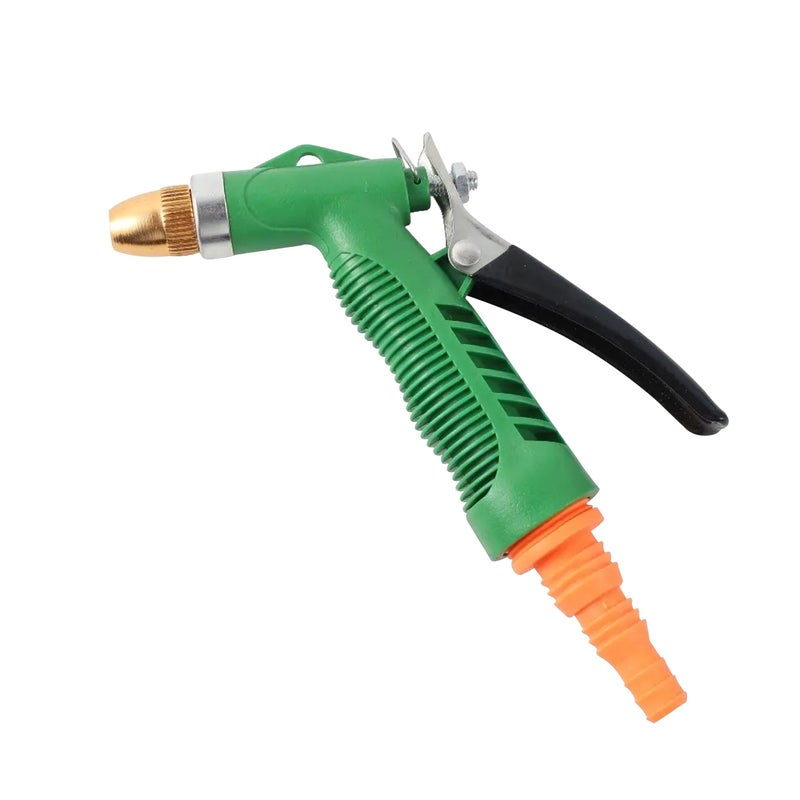 ROOTS & LEAF High-Pressure Garden Water Spray Gun | 3 Adjustable Spray Patterns | Hands-Free Operation, Durable Brass Nozzle for Car Washing, Plant Watering, and Pet Cleaning - Pack of 1, 9 x 3 cm - Image 4