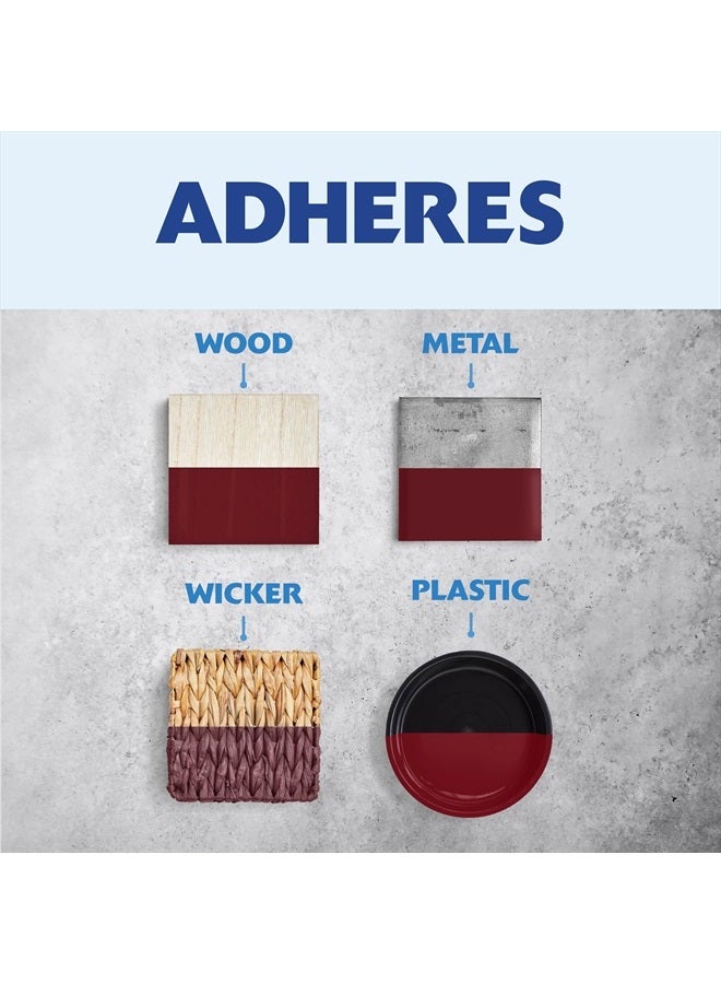 RUST-OLEUM 334051 طلاء رذاذ لمسة الرسام 2X تغطية فائقة، 12 أونصة، لامع توت بري - Image 5