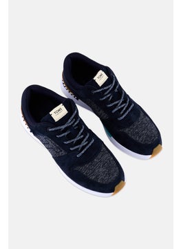 TOMS Men Arroyo Lace Up Casual Shoes, Navy  - Image 4