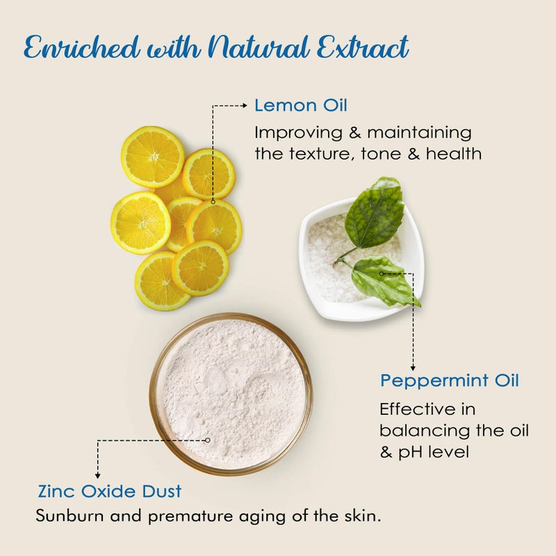 NutriGlow Diamond Scrub With Lemon Oil For Age Reverse, Remove Access Oil & Skin Renewal System, All Types of Skin, 500gm - Image 4