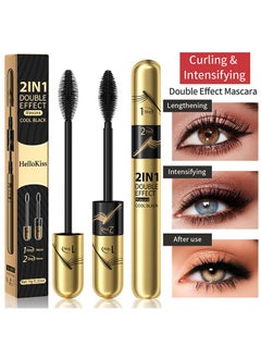 2 in 1 Double Effect Mascara- Cool Black Curling and Intensifying Mascara Volumizing and Lengthening Thrive Black Mascara for Long Curly and Thick Eyelashes Waterproof Mascara - pzsku/Z96E572741A8EDC4FC38CZ/45/_/1732000586/d80442d5-1661-472d-a05e-e850af727997