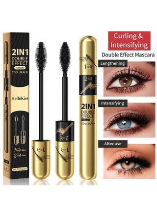 2 in 1 Double Effect Mascara- Cool Black Curling and Intensifying Mascara Volumizing and Lengthening Thrive Black Mascara for Long Curly and Thick Eyelashes Waterproof Mascara - pzsku/Z96E572741A8EDC4FC38CZ/45/_/1732000586/d80442d5-1661-472d-a05e-e850af727997