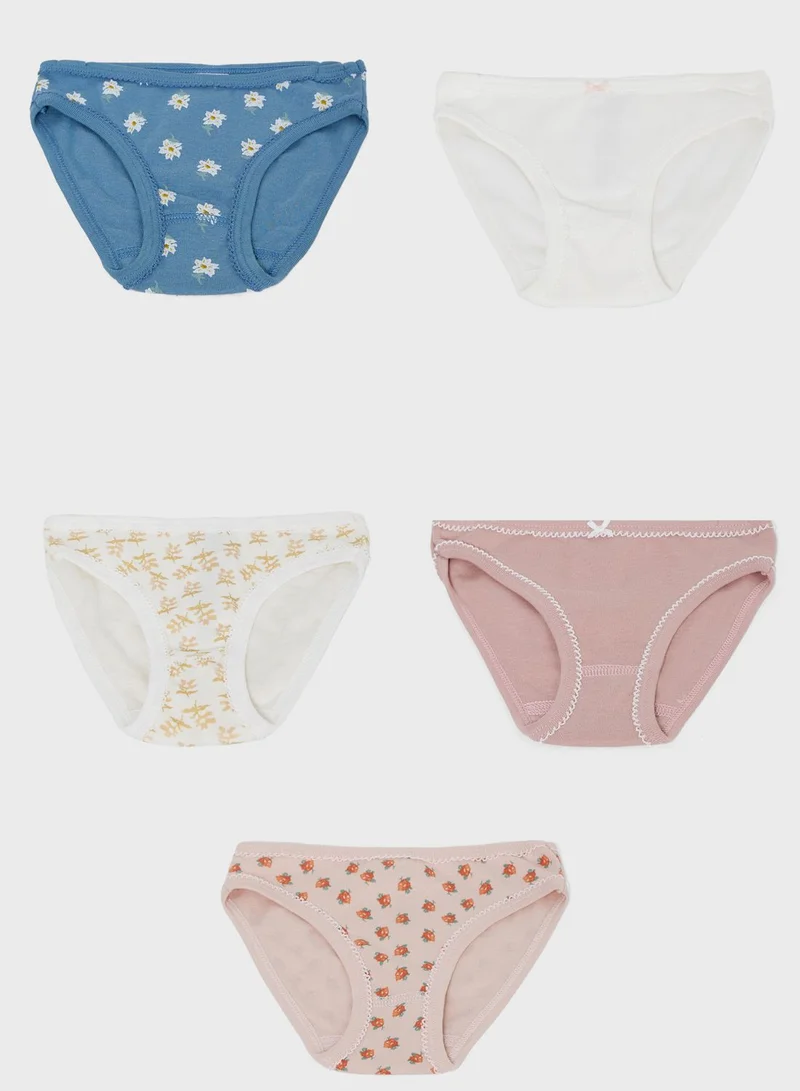 Petit Bateau Kids 3 Pack Assorted Knickers
