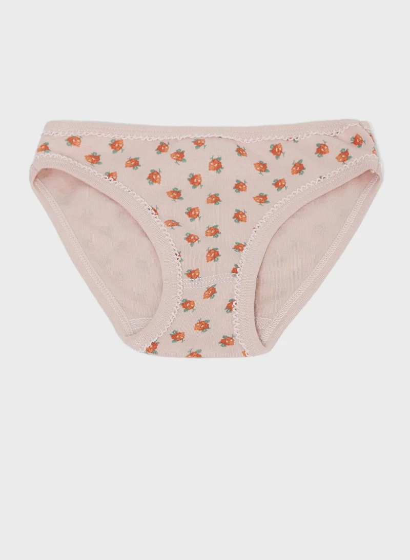 Petit Bateau Kids 3 Pack Assorted Knickers