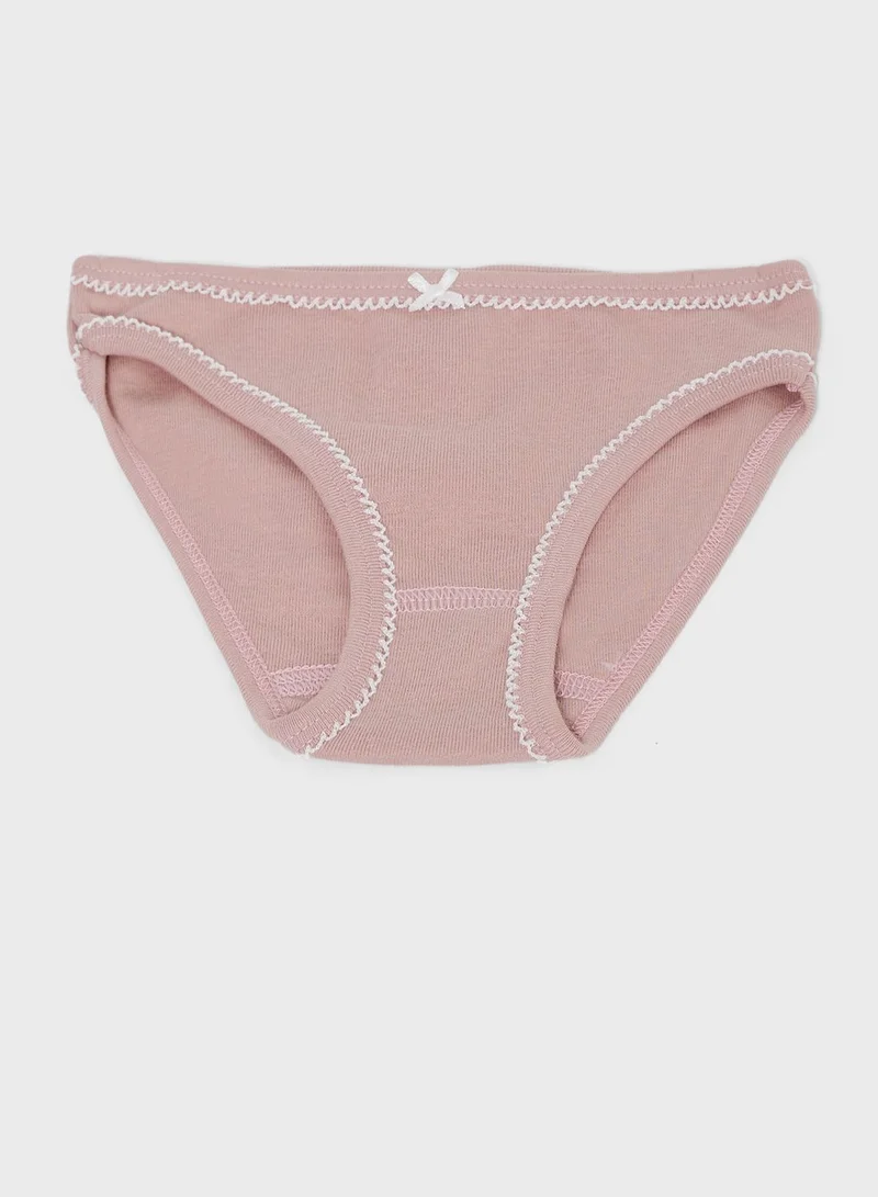 Petit Bateau Kids 3 Pack Assorted Knickers
