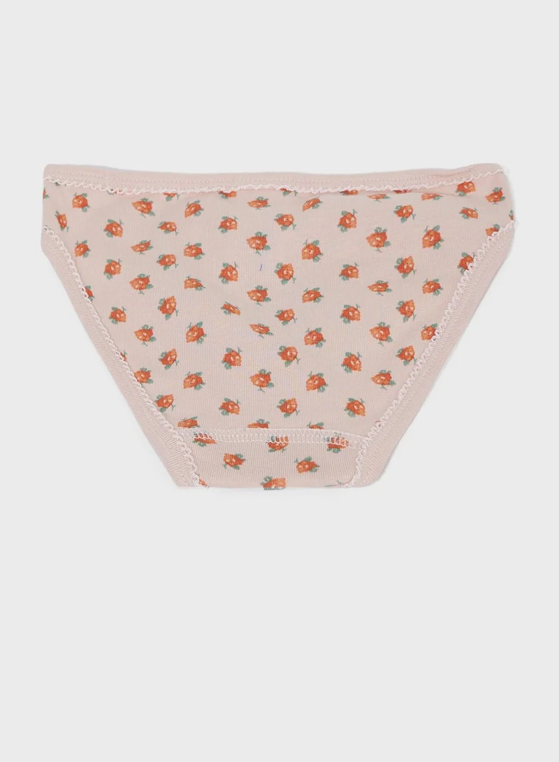 Petit Bateau Kids 3 Pack Assorted Knickers