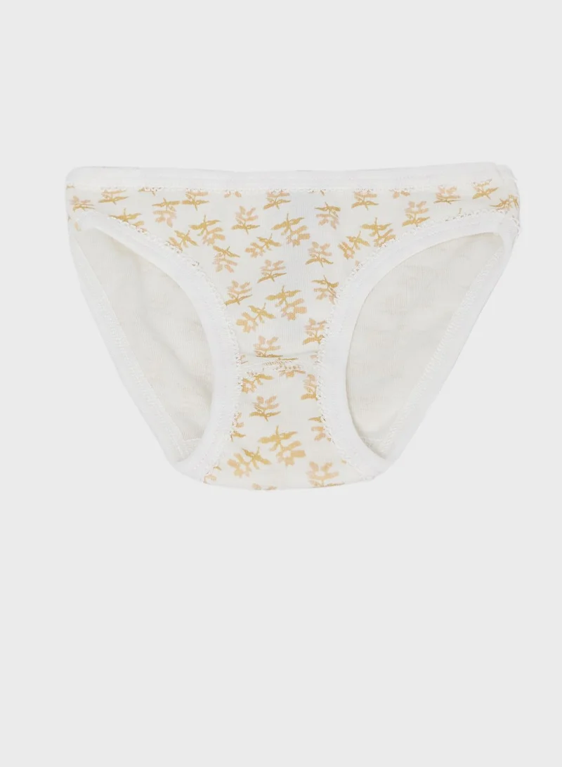 Petit Bateau Kids 3 Pack Assorted Knickers