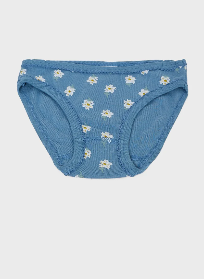 Petit Bateau Kids 3 Pack Assorted Knickers