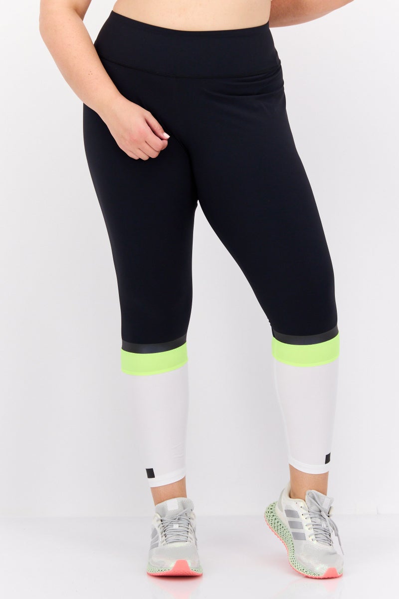 Brooks سراويل تدريب رياضية للنساء، سحب على الجسم، مجموعة سوداء - Image 1