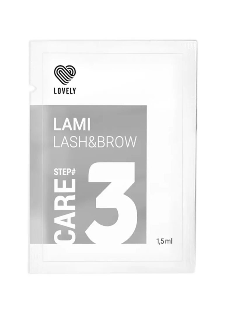 لافلي - تركيبة لتثبيت الرموش والحواجب LOVELY №3 CARE، 1.5 مل - Image 1