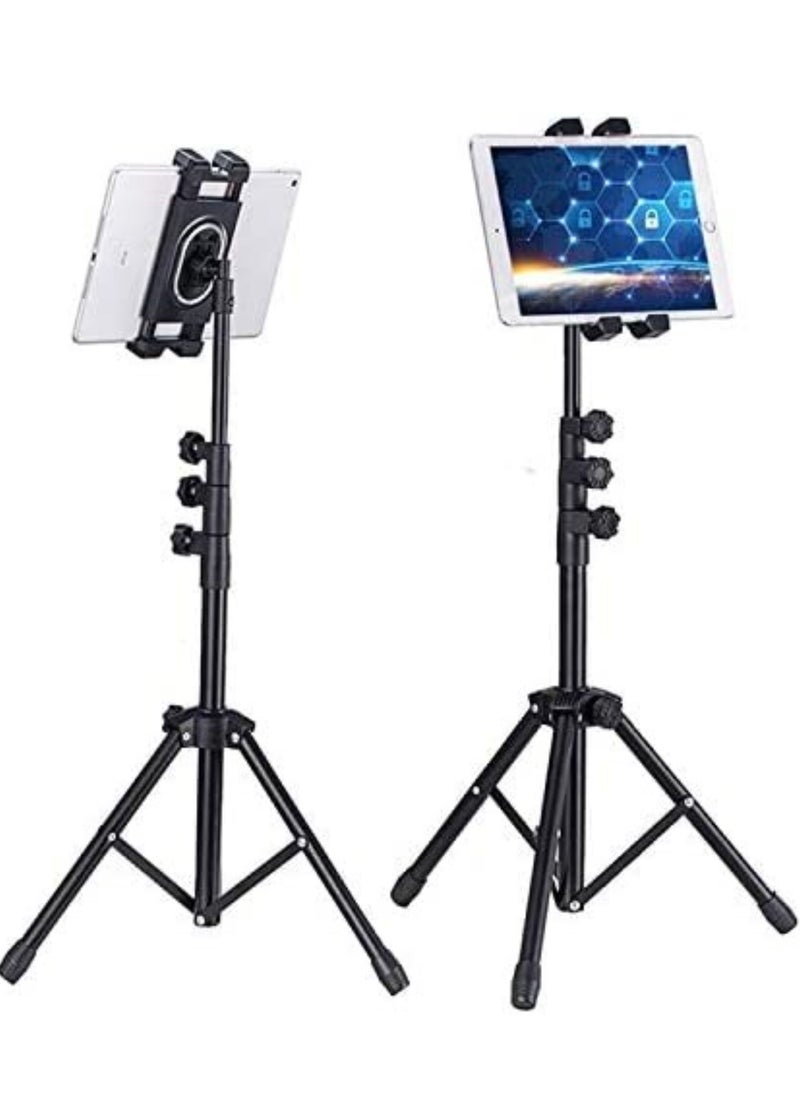 Telescopic Tripod Tablet Stand for Tablets 6" to 13"Tablet Floor Stand for IPad 12.9" - Image 1
