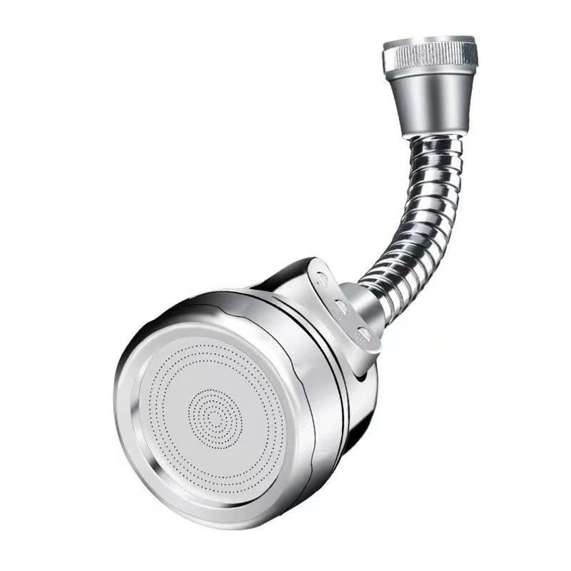 KRIVETY Water Swivel Faucet Head 3 Modes Spray SplashProof 360 Rotatable Spray Head Adapter AntiSplash Tap Booster Shower Water Saving Adjustment for Bathroom Kitchen NOZZELCSPRING - Image 1