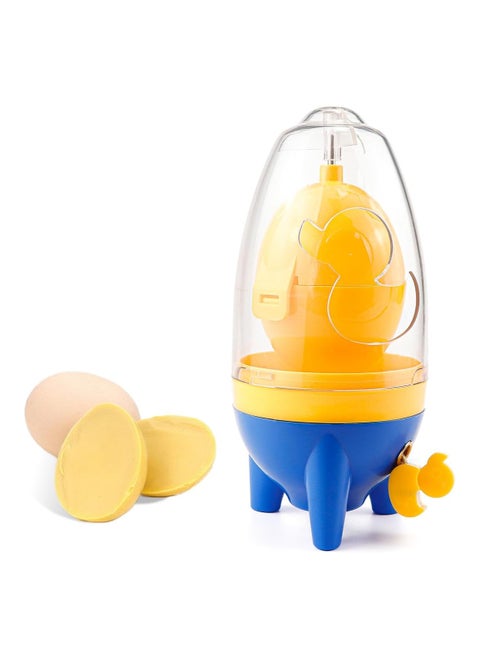 Golden Egg Maker Egg Yolk Mixer with Pulling Rope, Egg Homogenizer Manual Puller for Kitchen Mixing Egg Whites and Yolks, 6x3Inch