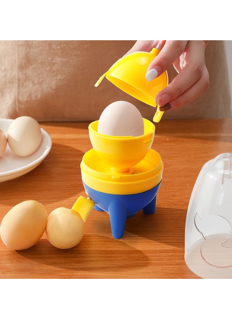 Golden Egg Maker Egg Yolk Mixer with Pulling Rope, Egg Homogenizer Manual Puller for Kitchen Mixing Egg Whites and Yolks, 6x3Inch