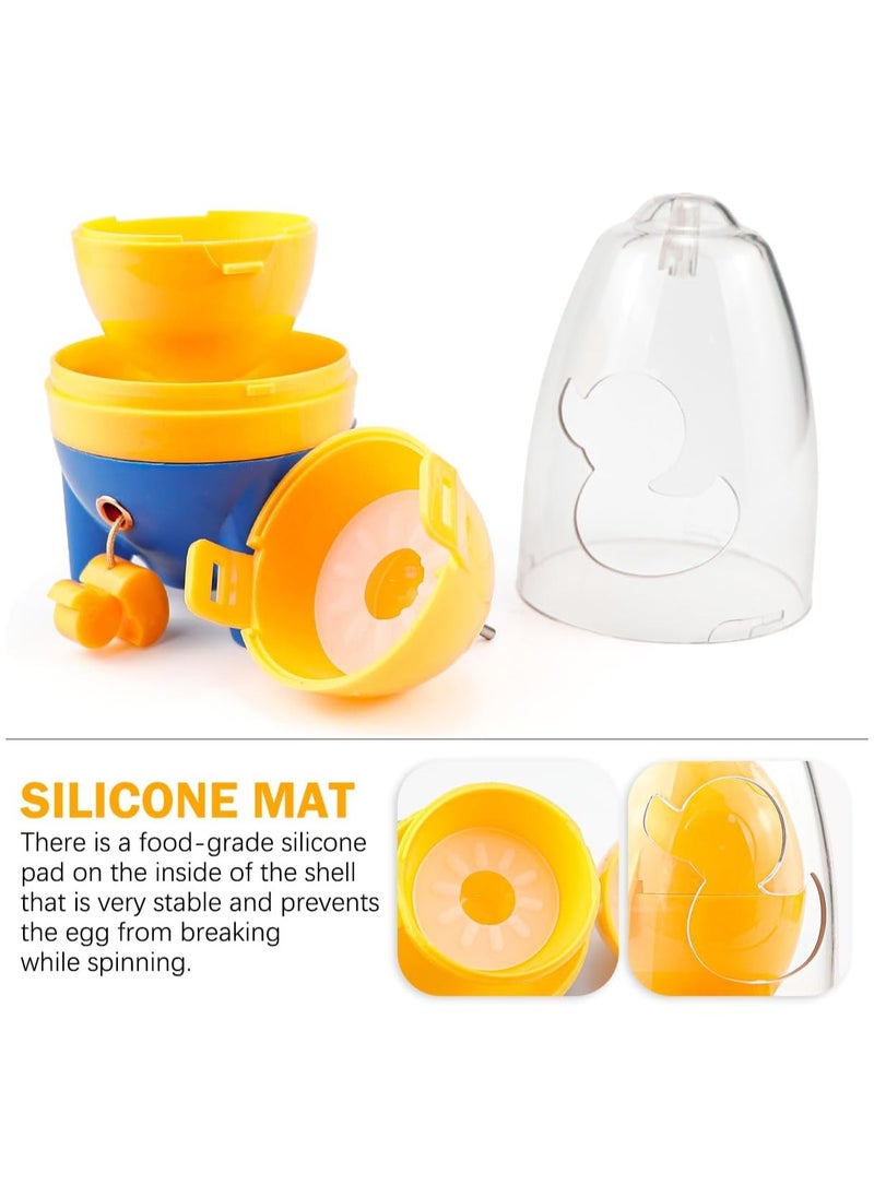 Golden Egg Maker Egg Yolk Mixer with Pulling Rope, Egg Homogenizer Manual Puller for Kitchen Mixing Egg Whites and Yolks, 6x3Inch