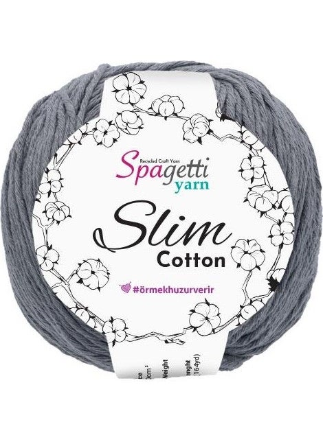 Spagetti Yarn Spaghetti Yarn Smoked Slim Cotton Yarn (50 Gr)  - Image 2