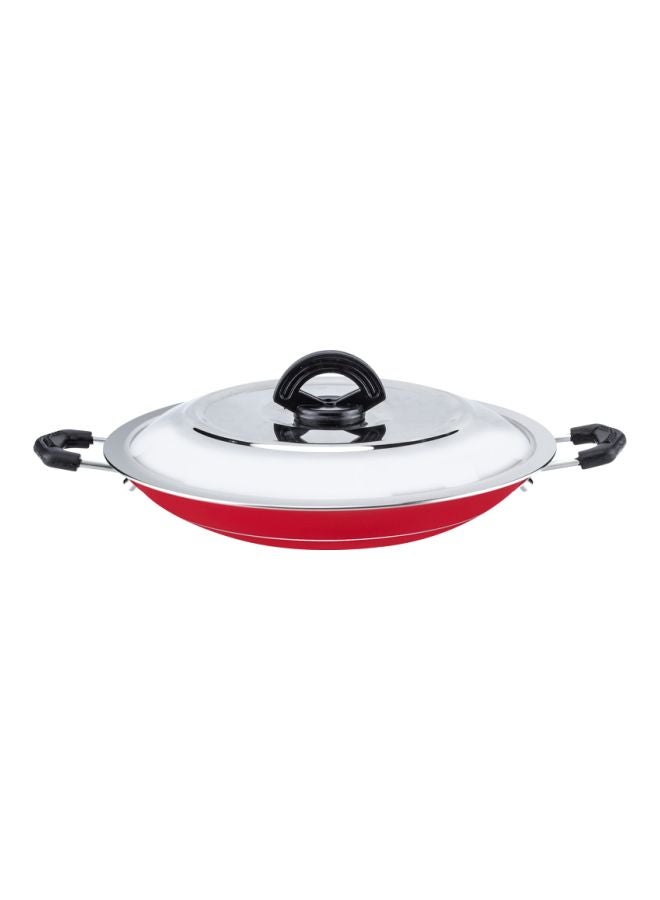 Appachetty With Lid Red