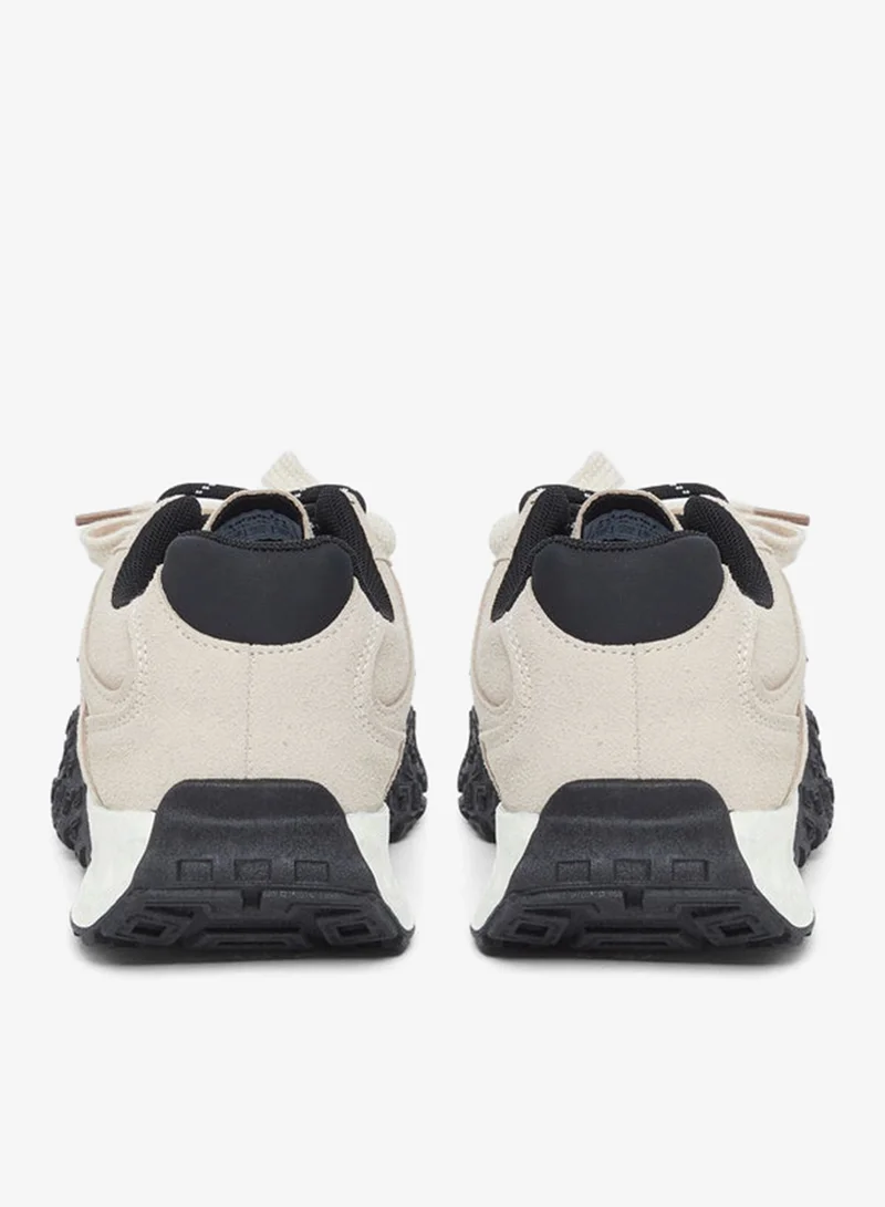 Styli Active Black Women Contrast Panel Lace Up Sneakers for Women | Best Price UAE