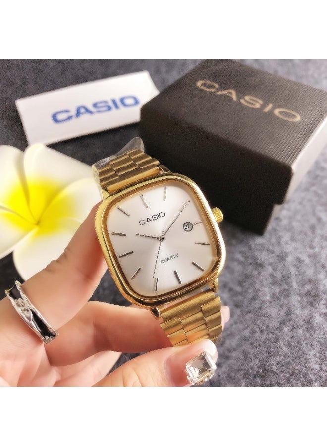 كازينو كلاسيك رجالي وأنيقة السيدات متعددة الوظائف سبائك كوارتز الفولاذ المقاوم للصدأ ووتش 36 مم - Image 2