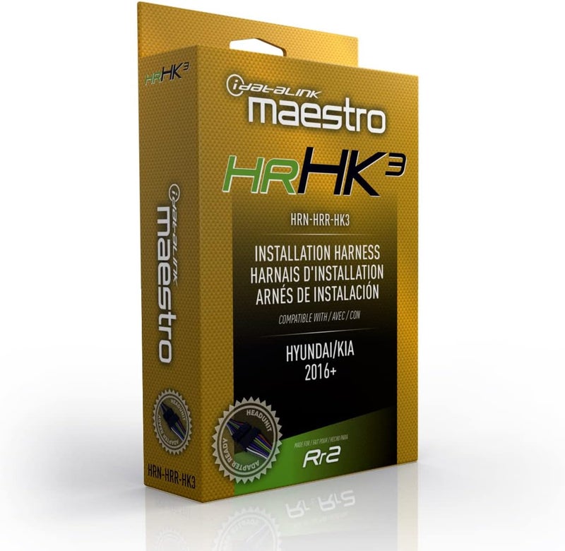 Idatalink Maestro HRN-HRR-HK3 Plug and Play Installation Harness for Hyundai/KIA (2016+) - Image 5