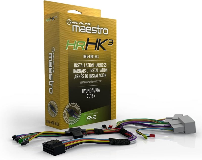 Idatalink Maestro HRN-HRR-HK3 Plug and Play Installation Harness for Hyundai/KIA (2016+) - Image 4