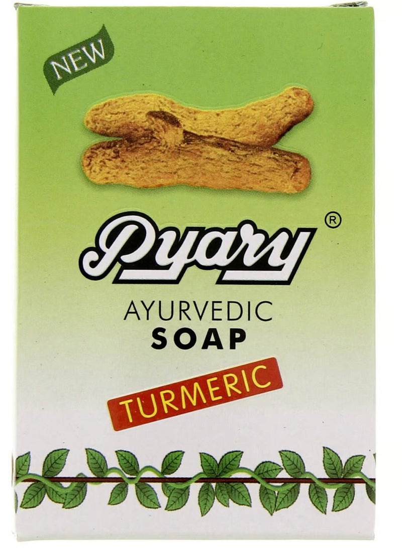 Pyary 12-Piece Pyary Ayurvedic Turmeric Soap 75g - Image 2