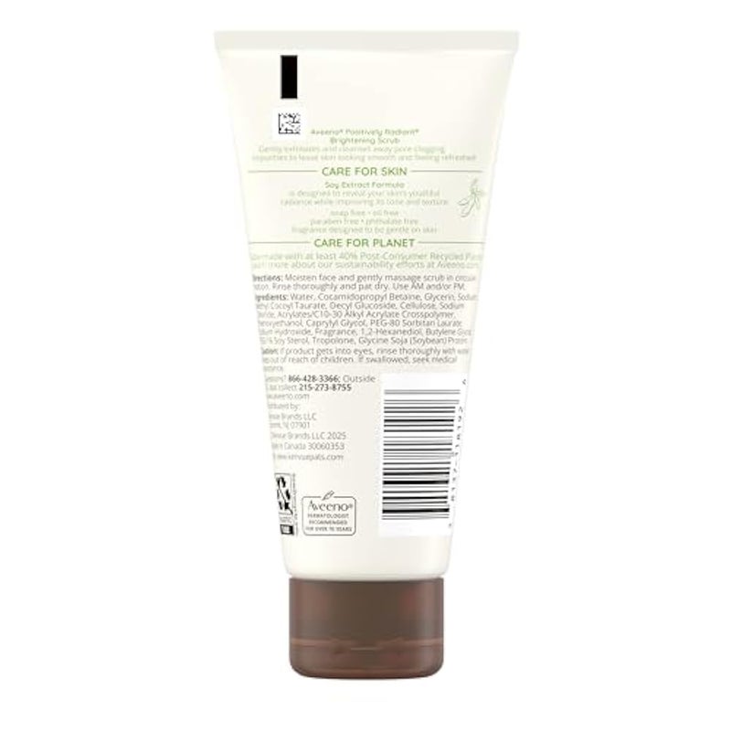 Aveeno Positively Radiant Skin Brightening Exfoliating Daily Facial Scrub,2.0 oz - Image 5