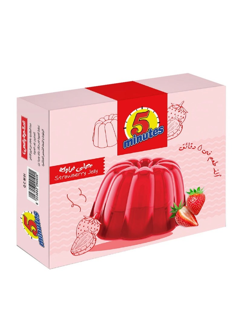 5 minutes Strawberry Jelly 65g 