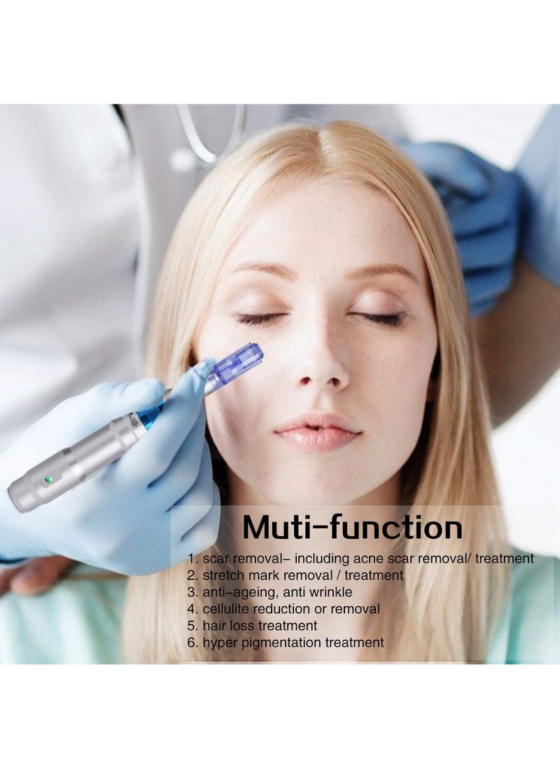 Dr.pen Ultima A6 Professional Microneedling Pen Set Silver/Clear  - Image 2
