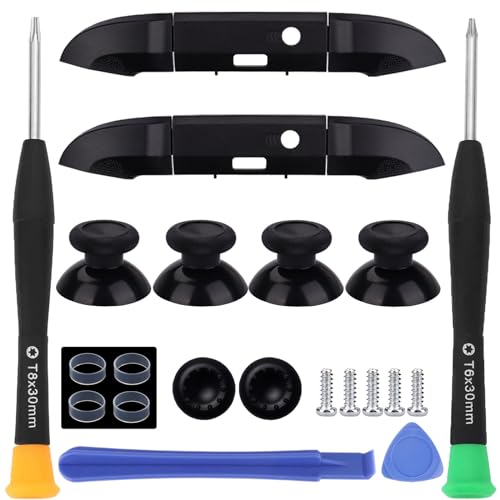 Ikpek Lb Rb Bumper Button Replacement for Xbox Series X S Controller, Shoulder Trigger Buttons Top Middle Bracket Replacement Parts for Xbox Series X S Controller - Image 1