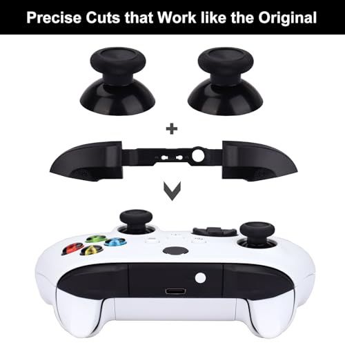 Ikpek Lb Rb Bumper Button Replacement for Xbox Series X S Controller, Shoulder Trigger Buttons Top Middle Bracket Replacement Parts for Xbox Series X S Controller - Image 3