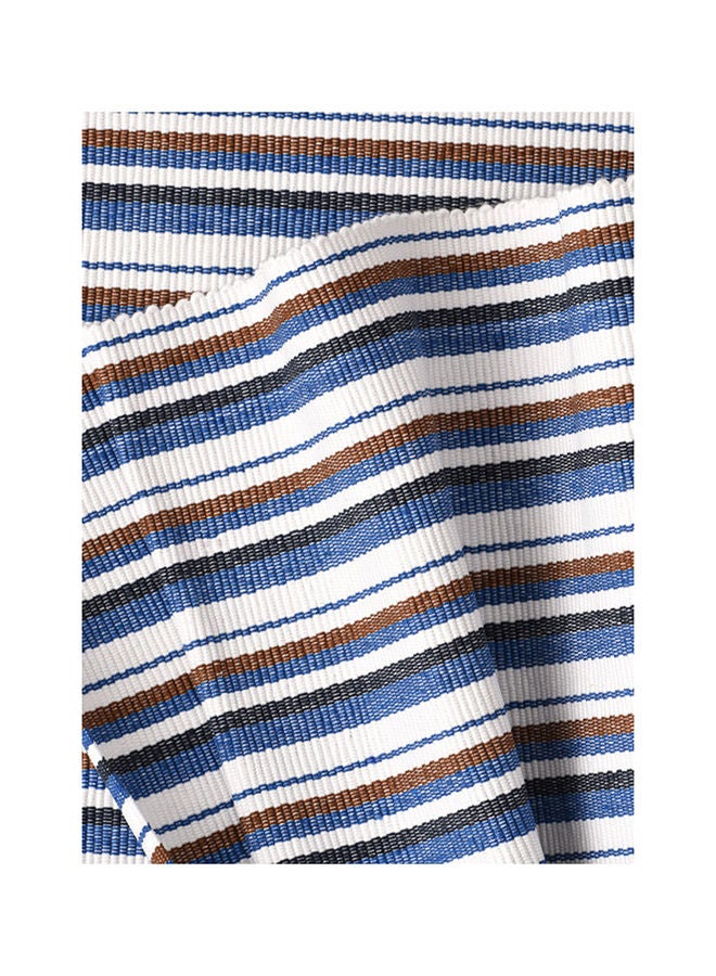 Dream Decor Blue Stripe printed place mat  - Image 2