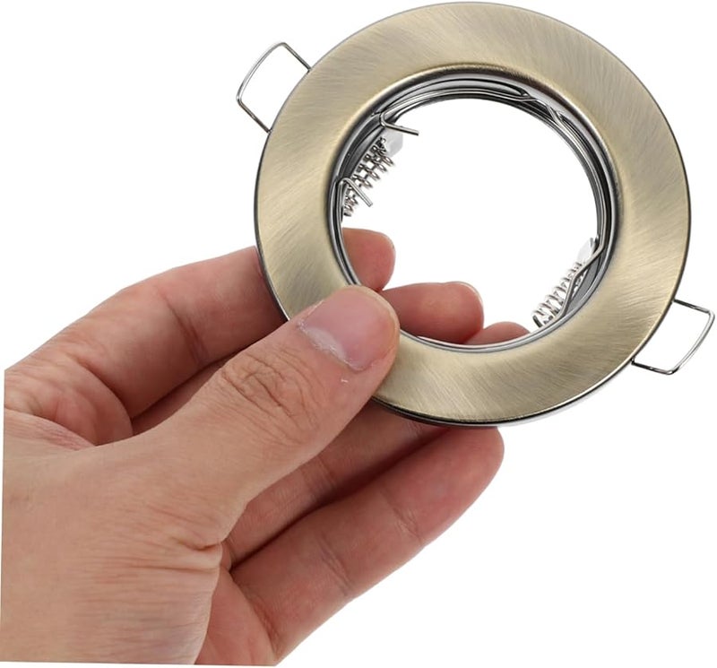 Jojofuny 3Pcs Recessed Light Trim Frame Easy Installation Compatible Multiple Bulb Types - Image 5