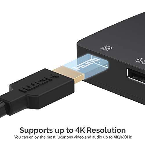 SABRENT مفتاح KVM من SABRENT بمدخلين USB Type C مع خيار توصيل طاقة 60 واط (USB KCPD) - Image 4