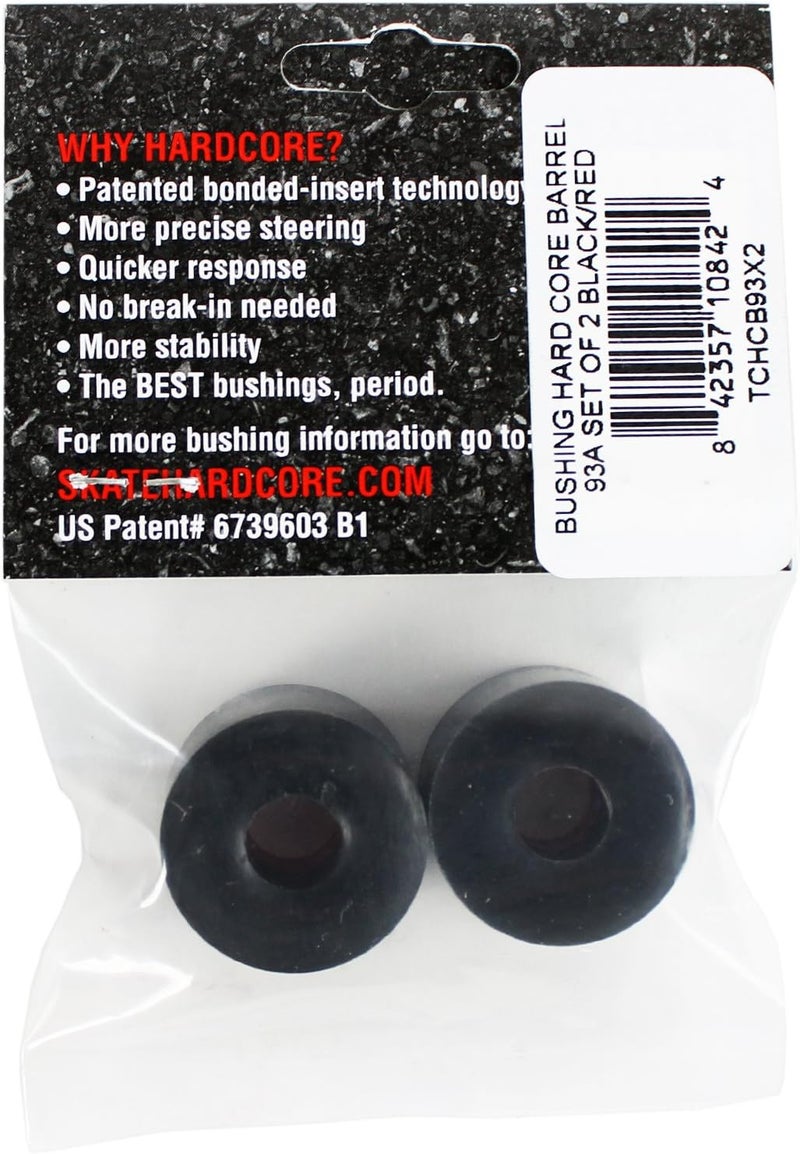 Bones Skate One Hard Core Barrel, Black/Red - Image 2